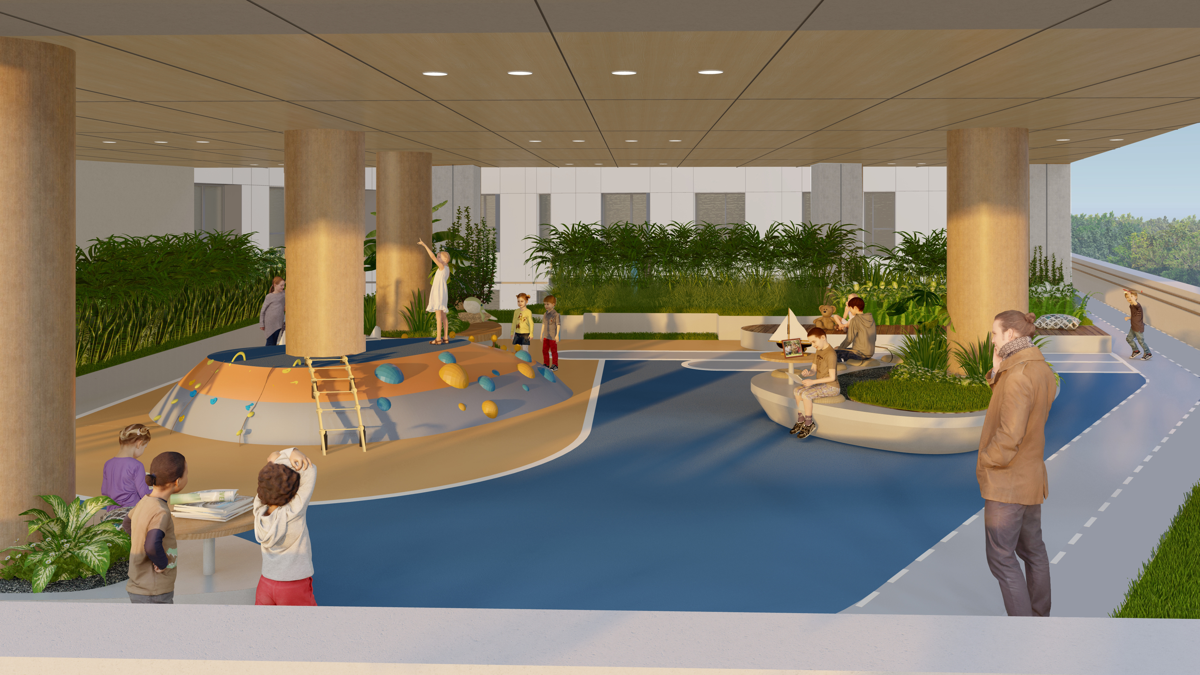 四层运动休闲区